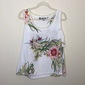 Jennifer Lopez Flower Tank Large